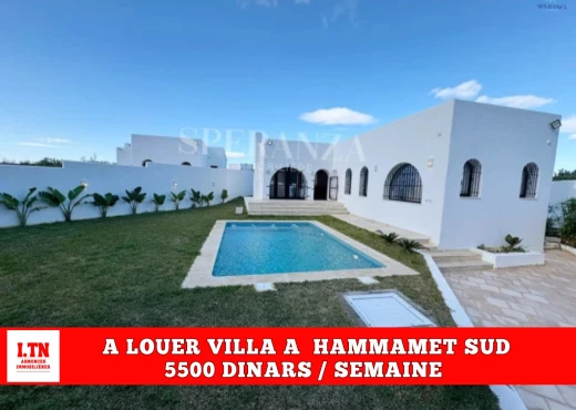 villa à À Louer à NABEUL - Vacances Villa La Colline S+4