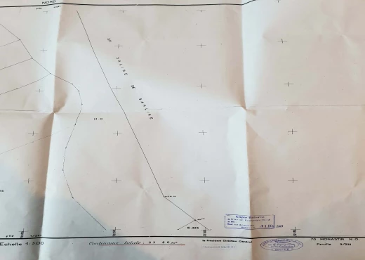 terrain à À Vendre à MONASTIR - أرض صناعية مسجلة، صقانس طريق سوسة