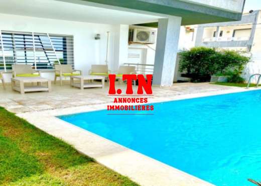 VILLA AVEC PISCINE à hammam ghzeze