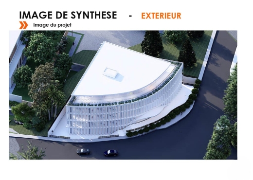 Super bureau 1350 m² à Notre Dame
