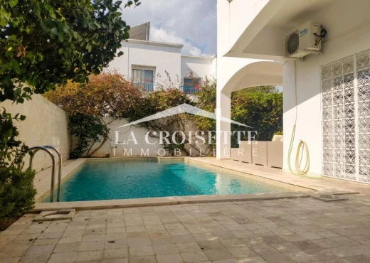 villa à À Louer à TUNIS - s3 meublé à La Marsa MVL0331