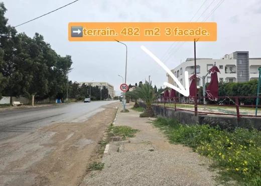 terrain à À Vendre à SOUSSE - Terrain 480m2