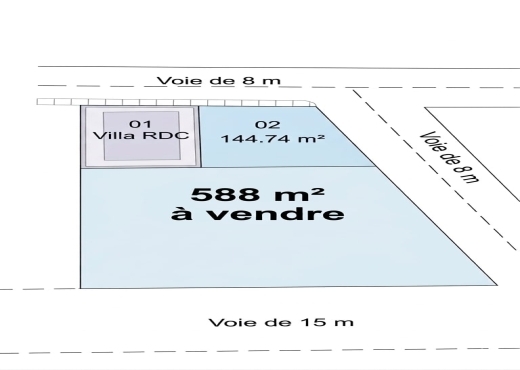 terrain à À Vendre à ZAGHOUAN - Terrain constructible à vendre