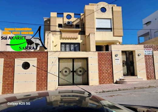villa à À Vendre à SOUSSE - Villa Style Américain