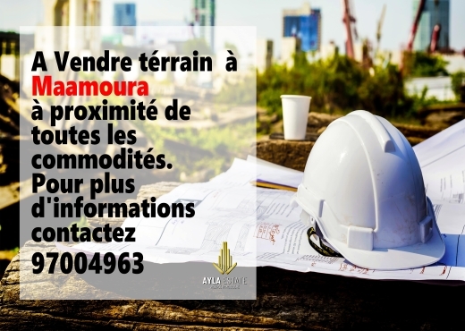 A vendre Terrain à Maamoura Nabeul