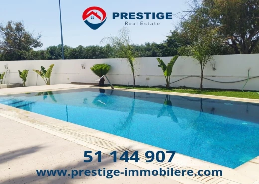 villa à À Vendre à SOUSSE - À vendre une villa à Kantaoui