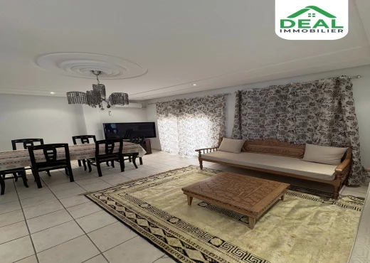 Appartement à À Louer à SOUSSE - Appartement S+3 meublé à M'saken