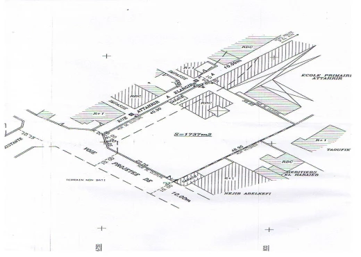 terrain à À Vendre à SFAX - Terrain de 1430 m² Route EL AIN km