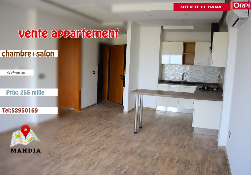 à vendre appartements s+1 haut standing et vue sur mer à mahdia mahdia