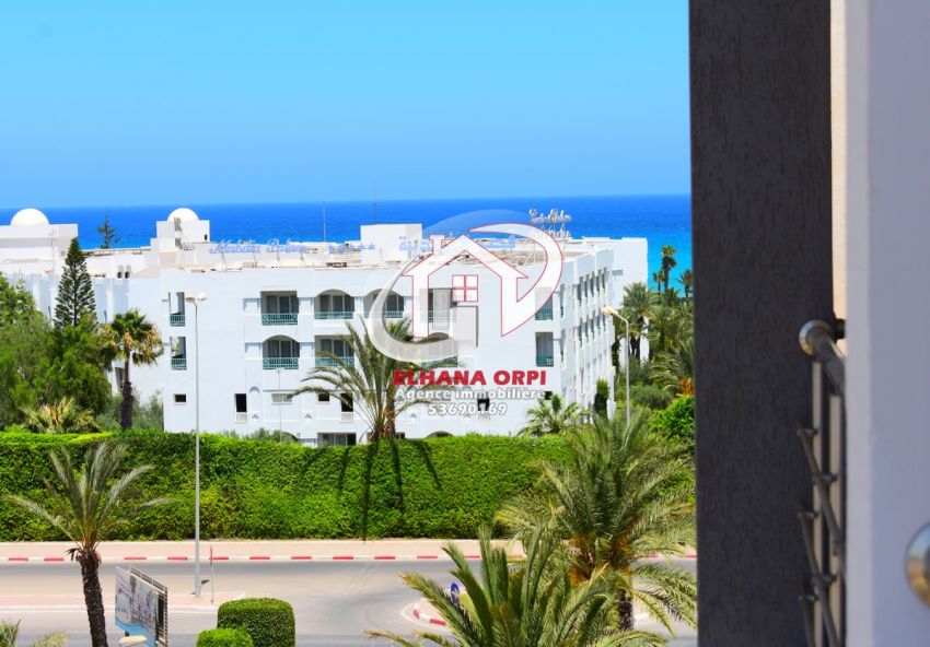 A louer appartement s+1 de charme proche de la plage et vue mer