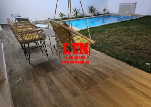 Villa avec piscine à hammam ghezez