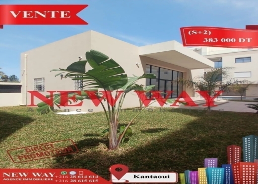 (S+2) à kantaoui Direct Promoteur, Prés de mer