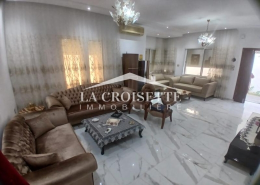 Rez-de-chausée de villa S+4 Marsa