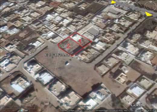 Terrain de 747 m² avec maison