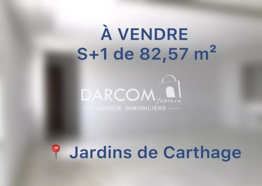 s+1 de 82,57 m² aux J.de Carthage