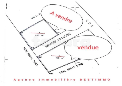 A vendre terrain sidi amor