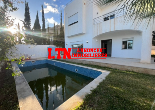 A vendre à HAMMAMET nord  une vill