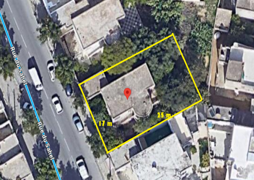 A Vendre Villa a démolir Rue Sahel
