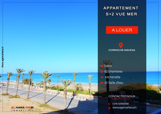 s+2 pour Toute l’année vue Mer