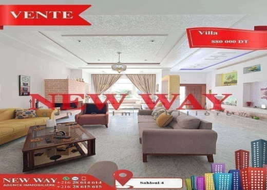 Villa à Sahloul 4