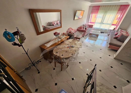 duplex à À Louer à BIZERTE - Duplex s+3 richement meublé