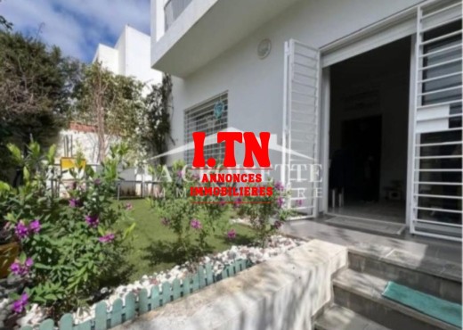 Duplex S+3 avec jardin à La Soukra