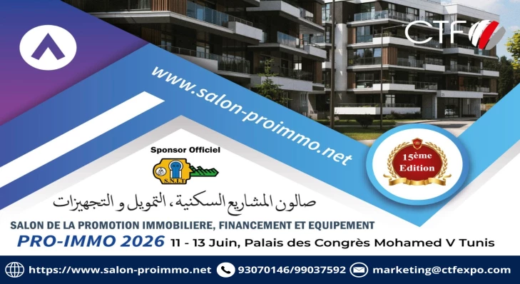 Salon PRO-IMMO 2026 - Partenaire Immobiliere.tn
