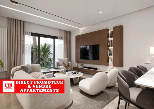 Appart S+2 Direct Promoteur Marsa