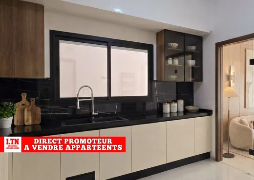 Appart S+4 Cité Ennasr Direct Promoteur