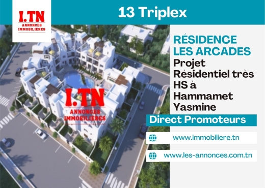 A Vendre Villa S4 Yasmine Hammamet