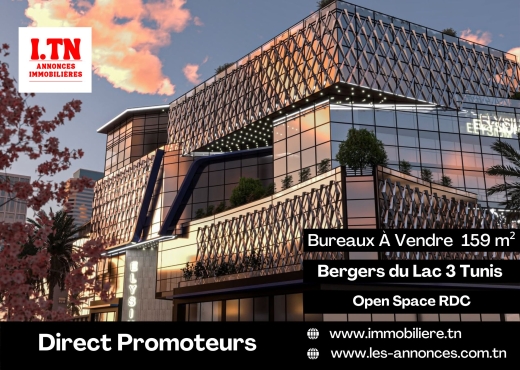 A Vendre Bureau Moderne Open Lac3