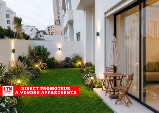 Appart S+4 Cité Ennasr Direct Promoteur