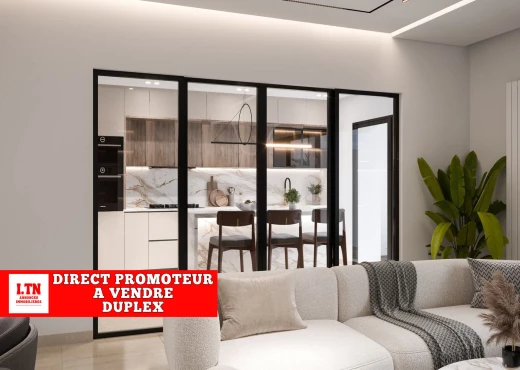 Duplex S+3 Direct Promoteur Marsa