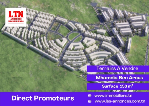 A Vendre Terrain Habitation Mhamdi