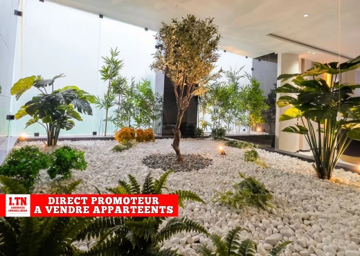 Appart S+3 à Ennasr Direct Promoteur