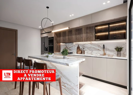 Appart S+3 Direct Promoteur Marsa