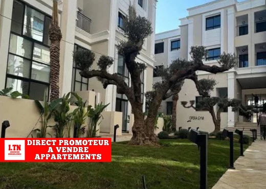 Appartement neuf à TUNIS - Appart S+3 Direct Promoteur Marsa - Promoteur Immobiliere.tn