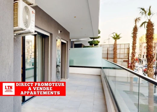 Appart S+3 Direct Promoteur Marsa