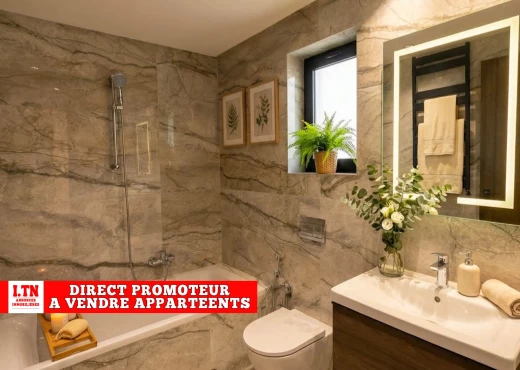 Appart S+2 Cité Ennasr Direct Promoteur