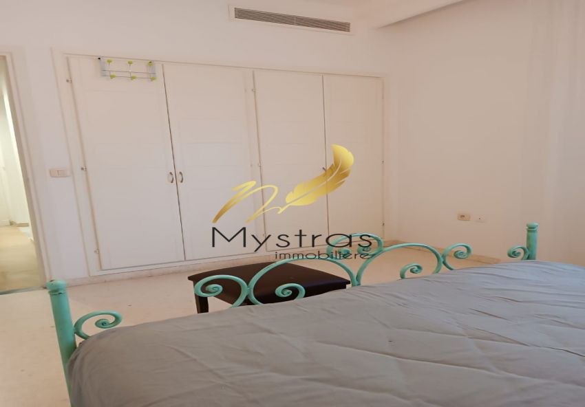A louer un appartement s+2 meublé au cœur de la Marsa