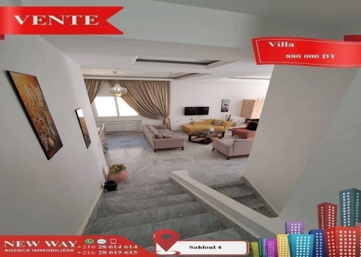 Villa à Sahloul 4