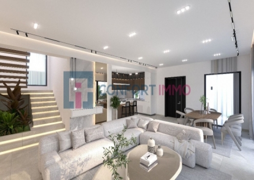 Vente villa jumelée à la soukra