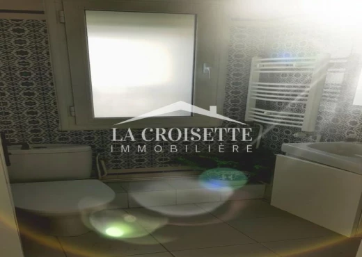 duplex À Louer à TUNIS - s3 semi-meublé à Gammarth - Immobiliere.tn - Photo 4
