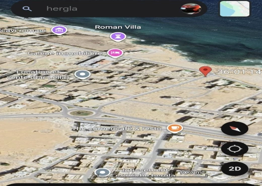 terrain À Vendre à SOUSSE - Terrain 430 m² VOCATION R+3 hergla - Immobiliere.tn - Photo 4