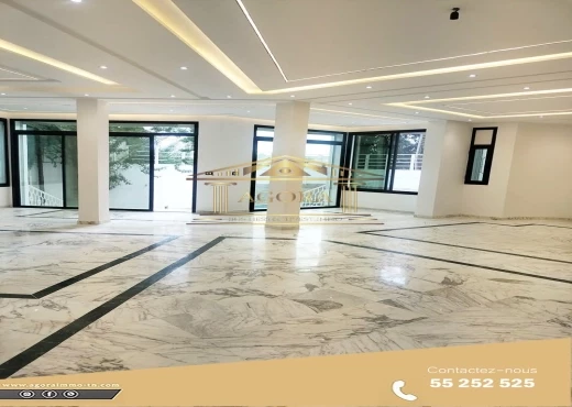 villa À Louer à TUNIS - A Louer Villa avec piscine au Lac - Immobiliere.tn - Photo 3