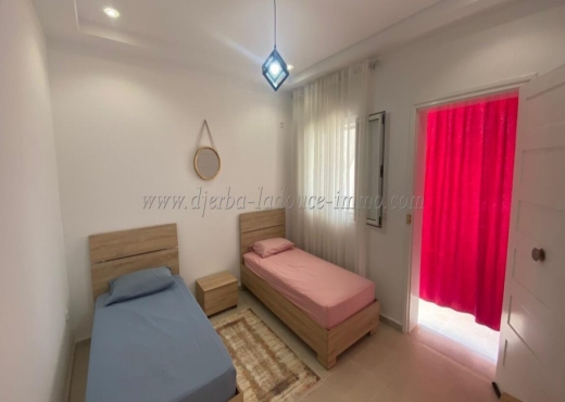 Appart S+2 Meublé Centre Midoun