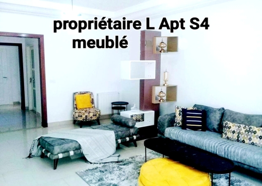 S4 meublé Neuf proche lac2 pour étranger