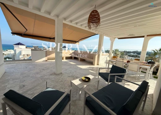Appartement À Louer à NABEUL - Vacances Penthouse Magnifique S+3 - Immobiliere.tn - Photo 6