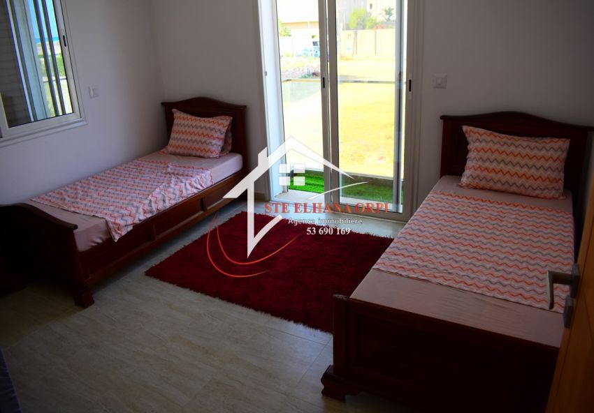 appartement s+2 à vendre vue sur la mer à baghdedi