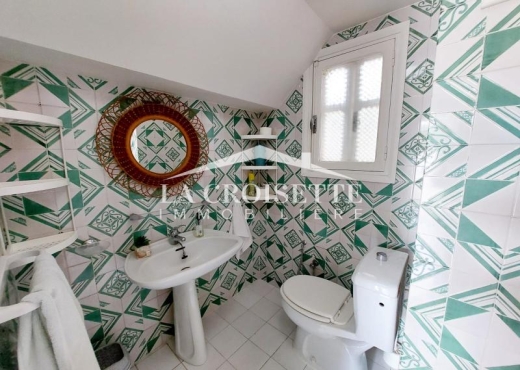 Duplex S+4 avec jardin  à la Marsa